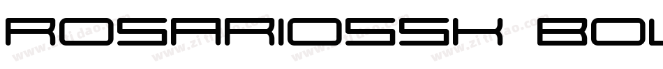 RosarioSSK Bold字体转换